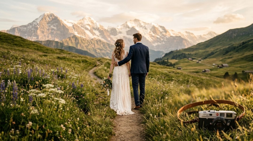 Die 5 besten Hochzeitsfotografen der Schweiz