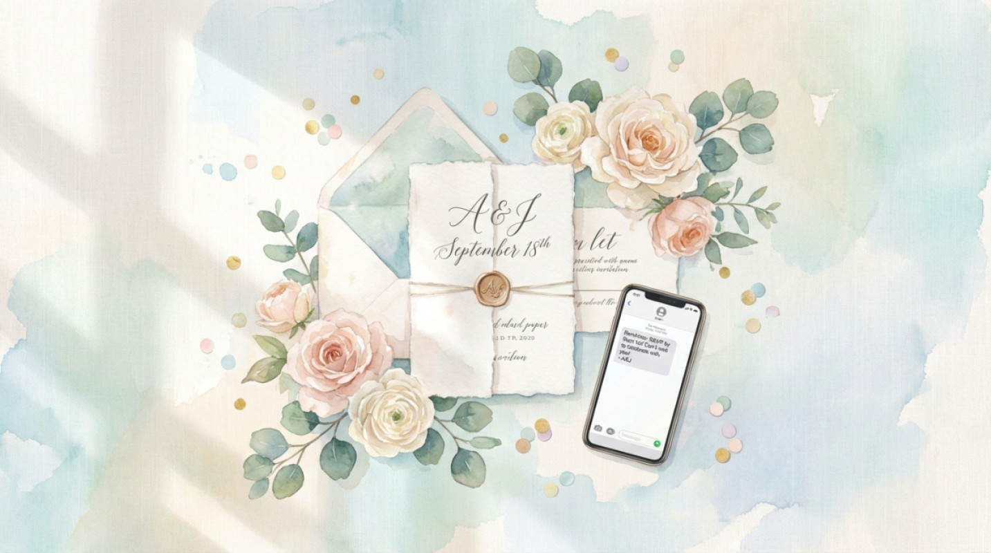Charming RSVP Reminders for Wedding Guests