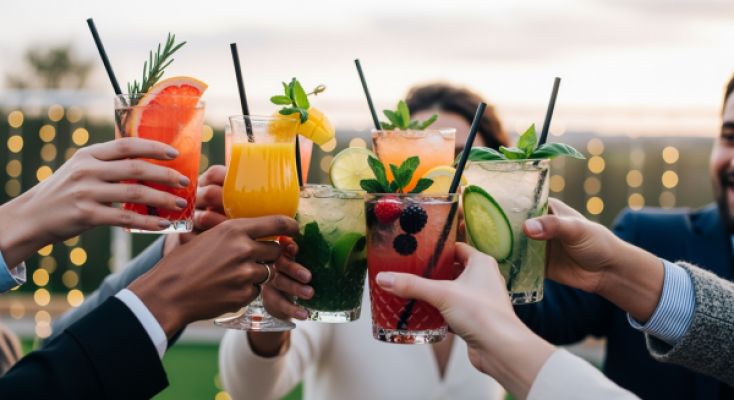 5 alkoholfreie Mocktails für deine Hochzeit