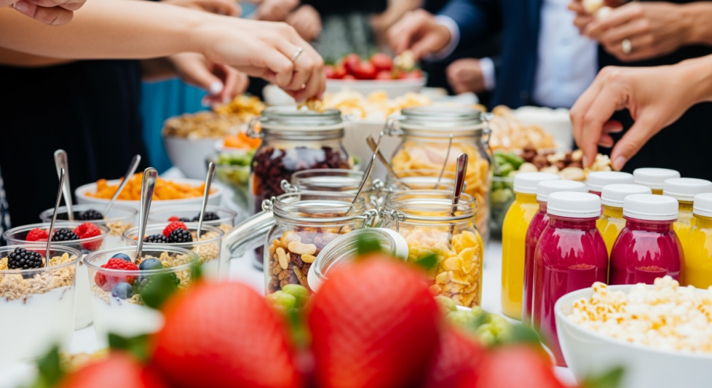DIY Candy Bar: Gesunde Ideen für eure Hochzeit