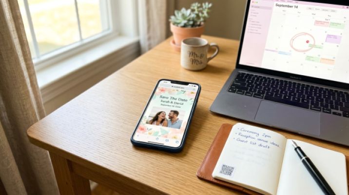 Save-the-Date digital versenden | wedset.app