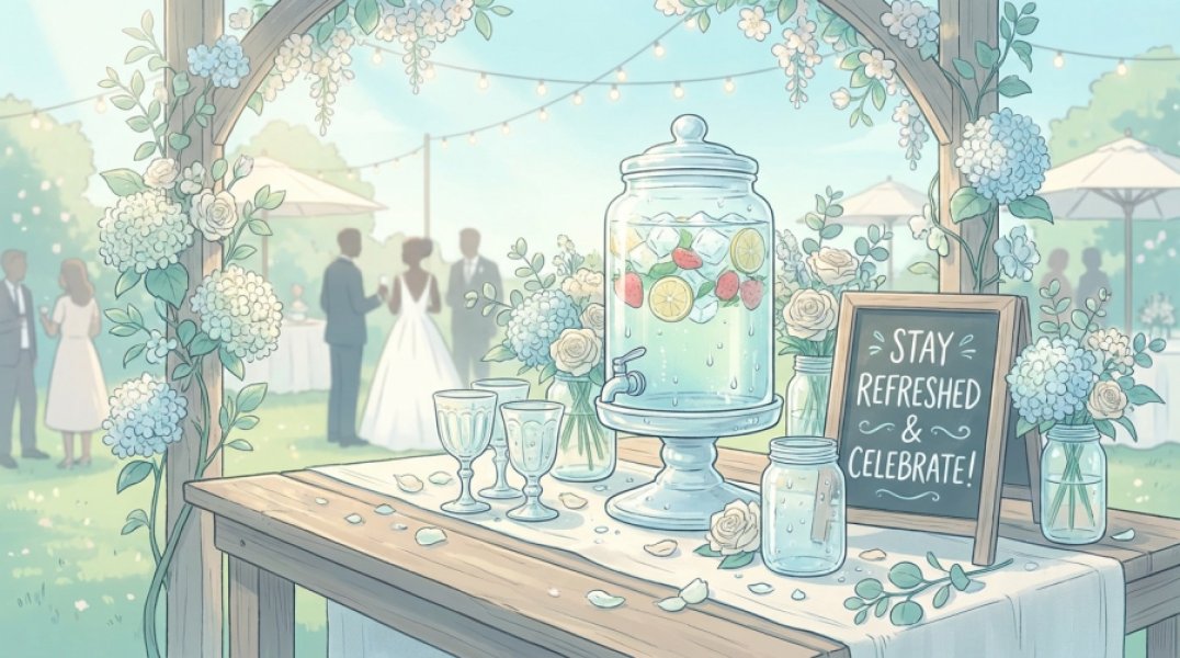 Summer Wedding Hydration: Stay Refreshed & Energized