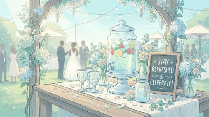 Summer Wedding Hydration: Stay Refreshed & Energized