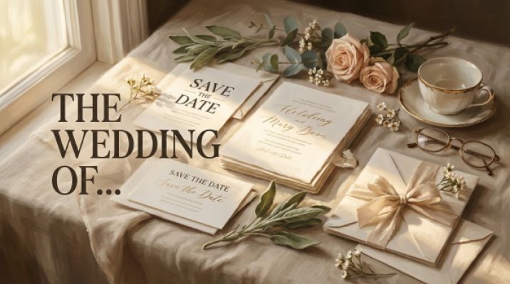 Die besten Schriften für Hochzeitseinladungen: Auswahl und Tipps