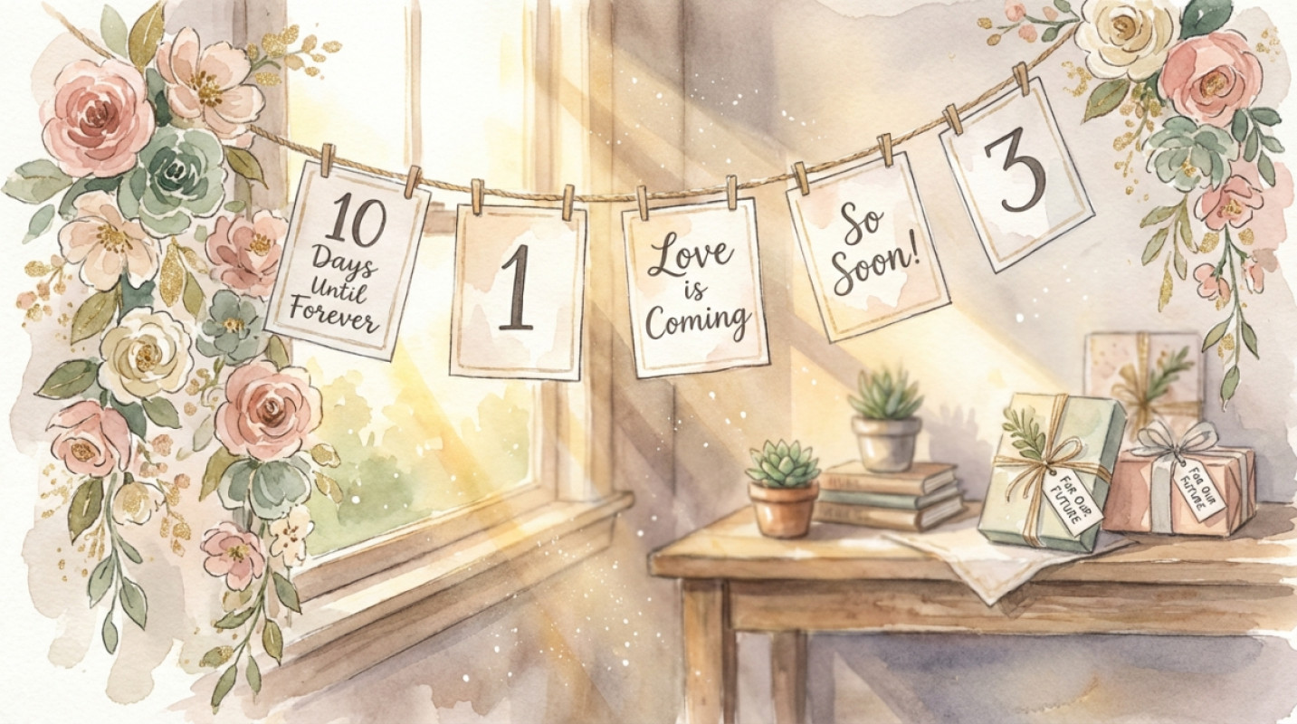 Hochzeits-Countdown: 6 Herz-Highlights