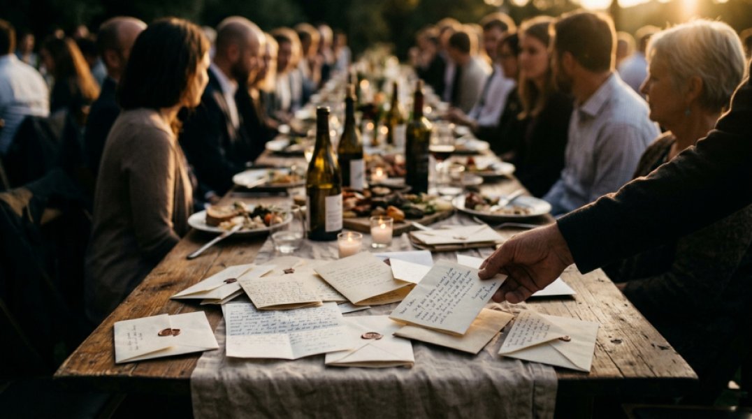 Personal Letters to Wedding Guests: Create a Golden Moment