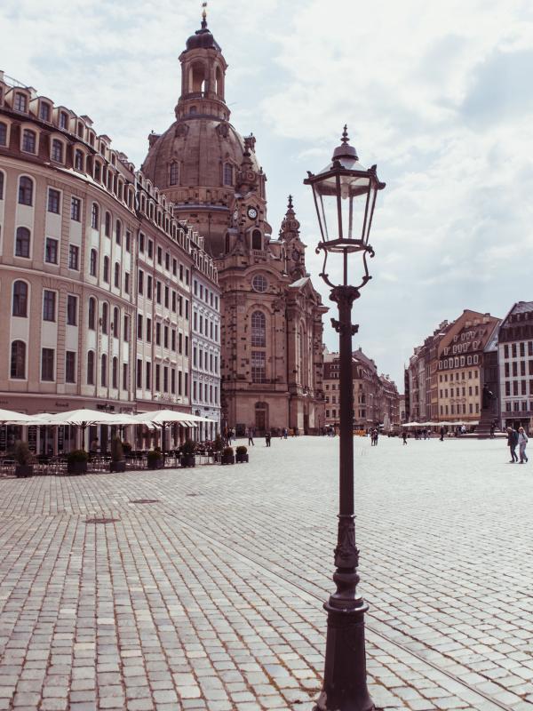 Brautpaar bei einer Hochzeit in Dresden