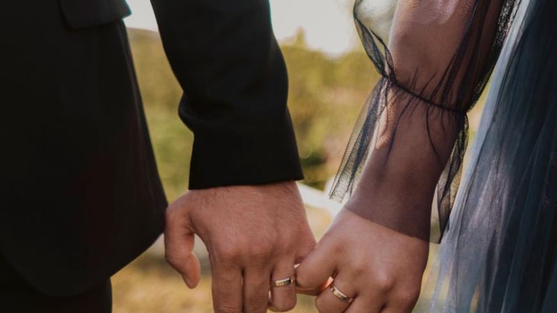 Brautpaar bei einer Hochzeit in Telgte