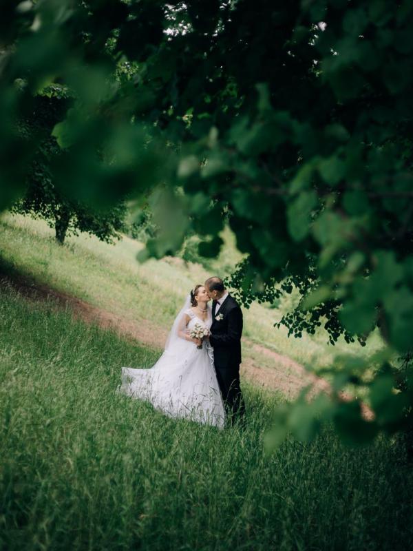 Brautpaar bei einer Hochzeit in Warendorf