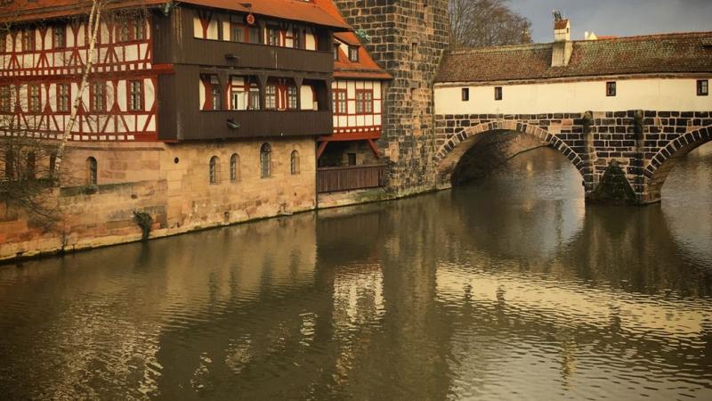 Brautpaar bei einer Hochzeit in Nürnberg