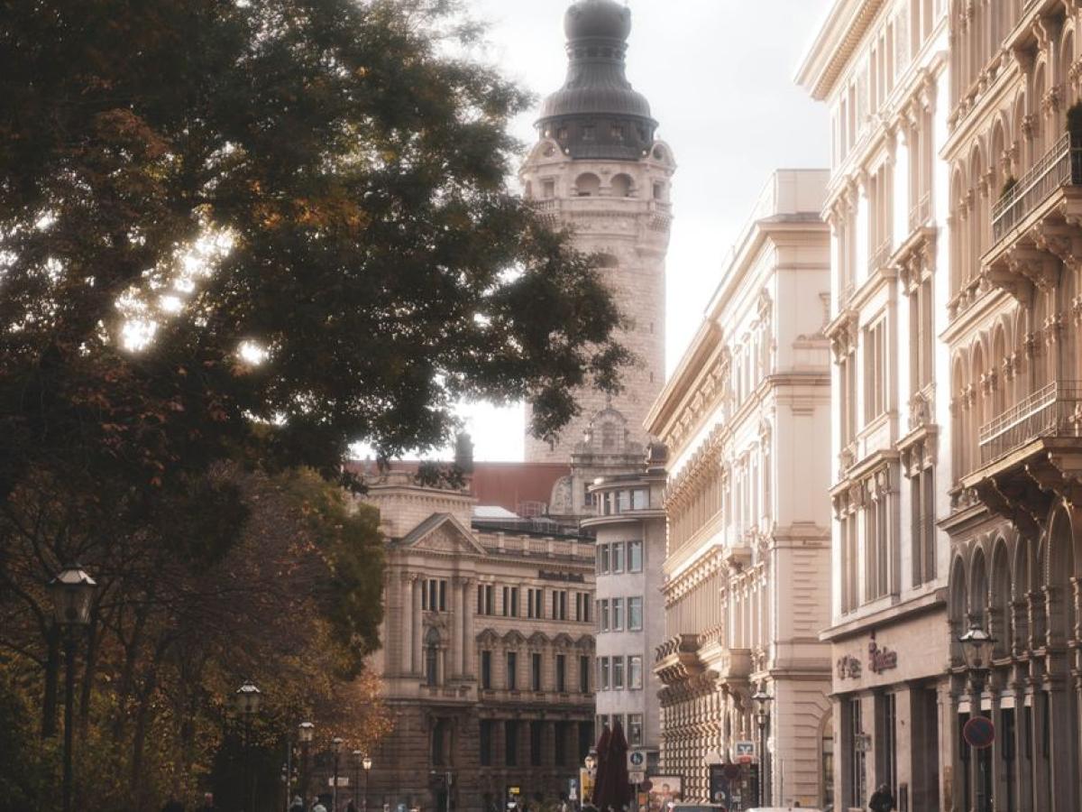 Brautpaar bei einer Hochzeit in Leipzig