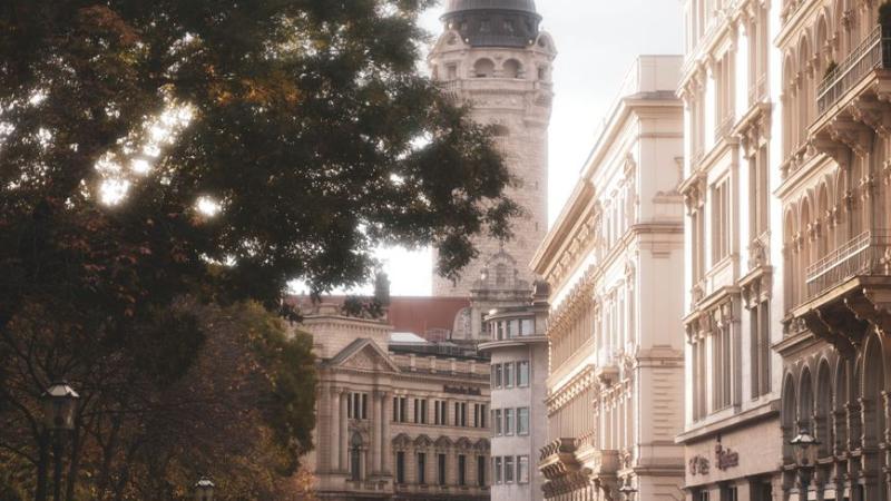 Brautpaar bei einer Hochzeit in Leipzig