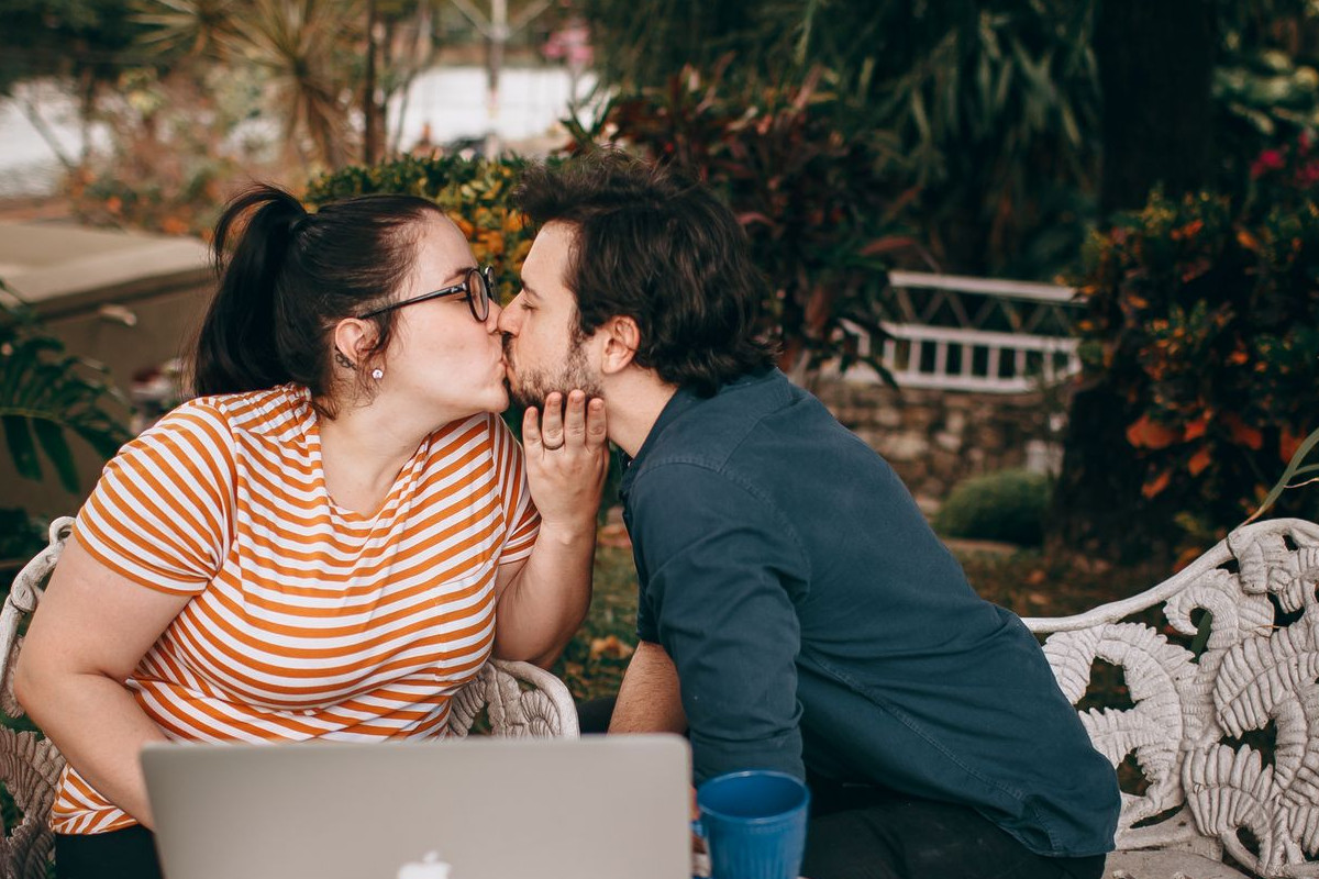 Wedding Website from Engagement: One Page for Everything